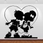 Preview: Wandsticker 46212 Liebesgrüße